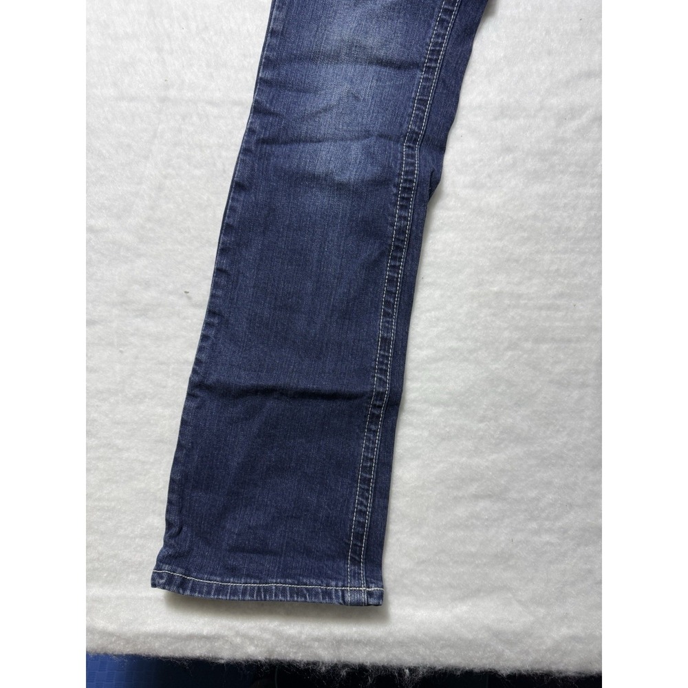 BONGO Womens Size 7 Bootcut Jeans Blue Stretch Denim Embellished Pocket Y2K - Picture 5 of 13